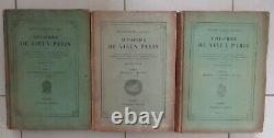 Epitaphier Du Vie Paris En 3 Volumes Complete 1890 Emile Raunié Drawing Boards