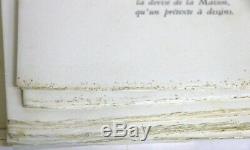 Ex. Rich Cuttings Gus Bofa Etchings 1 / Ex No. Original Drawing Boards Suites