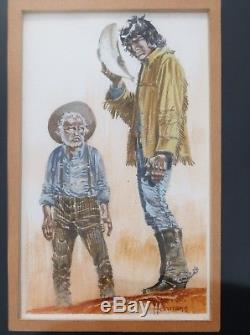 Exceptional Hermann Dylan Stark / 3 Original Color Drawings