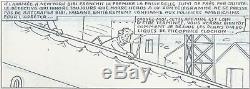 Forton Louis Planche Original Drawing Bibi Fricotin Album Comics