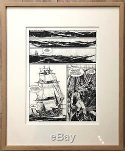 Franck Bonnet Beautiful Board Original B & W Boats DIM 2736 CM (frame 4455 Cm)