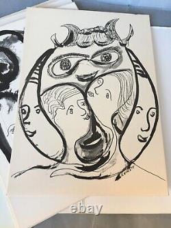 Ginest. Vision Of Another World. 30 Boards. + 1 Lithograph And 2 Drawings