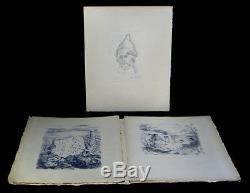 Giono Birth Of The Odyssey. Suite Of 60 Boards + Original Drawing Levrel
