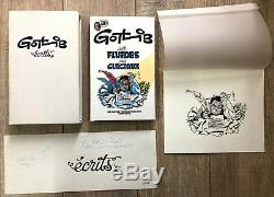 Gotlib Drawing Original Cover Writings J'ai Lu Comics Published DIM 19 15,5 CM