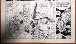 Greg Blanc-dumont Original Plate # 29 From Colby Tome 1 (dargaud 1991)