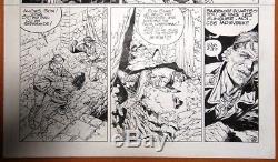 Greg Blanc-dumont Original Sheet N ° 29 From Colby Tome 1 (dargaud 1991)