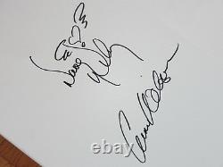 Heart Signed Drawing 16x20 Board Coa + Exact Proof! Ann Wilson Nancy Wilson Auto