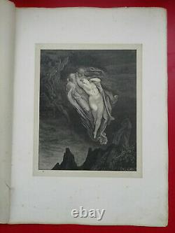Hell Dante Alighieri Drawings By Gustave Dore 1865 L. Hachette Sheet No 15