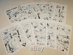 Hercules. 10 Original Boards. Signed Yannick For The Screenplay. Drawing Recreation