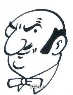 Hergé (studio) Tintin 6 Illustrations In Original Chinese Ink Plate
