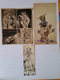 Huge lot of original boards Sketchbook drawings BILD BILDERLING Artima