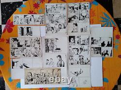 Huge lot of original boards Sketchbook drawings BILD BILDERLING Artima