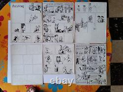 Huge lot of original boards Sketchbook drawings BILD BILDERLING Artima