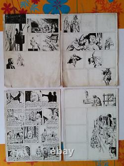 Huge lot of original boards Sketchbook drawings BILD BILDERLING Artima