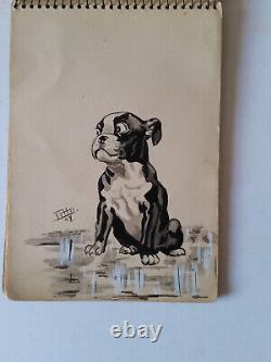 Huge lot of original boards Sketchbook drawings BILD BILDERLING Artima