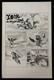 Igor The Medieval Original Signed Drawing Tatopoulos Comic Strip Page