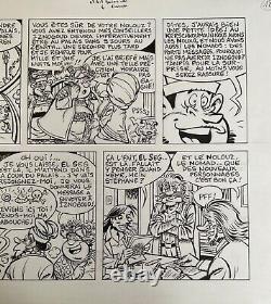 Iznogoud Tabary Goscinny Rare Original Drawings Comics Original Drawing