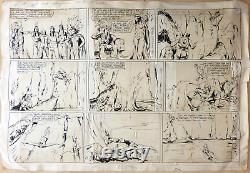 JIM ALASKA Original Board by Athos COZZI for JUMBO in 1938, drawn by Alex Raymond