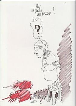 Jacques Tardi Drawing Adèle Blanc-sec On Album