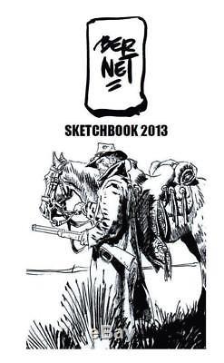 Jordi Bernet 2013 Sketchbook 39/200 With Dedicate