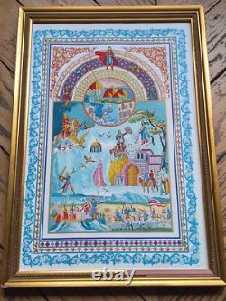 Journey of Charlemagne to Jerusalem. Ill. MINCET + continuation, drawing, lithograph, plate