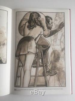 L'uccello Del Sole Pl 16 Signed Manara Original Board + 2x Book Eo S & N Seri