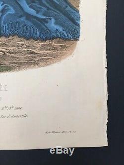Large Etching The Illustrated Guide Plate 23 Drawing 1866 Anai Toudouze