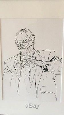 Largo Winch Philippe Francq Superb Cover Original Ink From China Signed