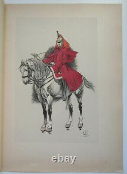 Le Chic A Cheval L Vallet 1891 Trompette Cuirassiers Imperial Board 33 X 25