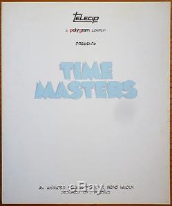 Les Maitres Du Temps By Moebius Rare Portfolio Published By Telecip In 1980