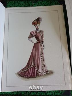 Lot 5 posters Perrin costume plates period gloves haute couture dress 4030