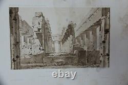 Lot 7 Floors Drawings Viollet-le-duc Sculptures Architecture Italy Xix° S