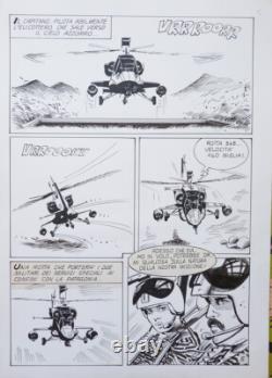 MARRAFFA 30 Original Erotic Comic Art Pages Elvifrance Erotica Helicopter