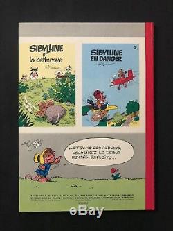 Macherot Drawing Original 4th Cover Sibylline And Bee 1969 Rare