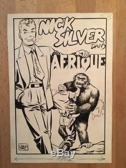 Marcello Original Signed Cover For Nick Silver Tbe