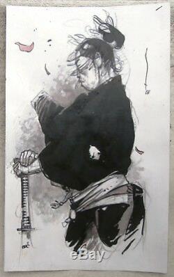 Michetz Original Illustration Kogaratsu 19x31,5 Framed Signed And Dated 2008