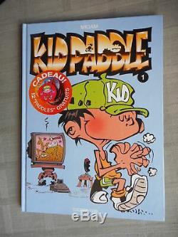 Midam Kid Paddle Tome 1 Game Over Eo Full Paddles New P + Dedication