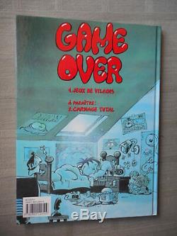 Midam Kid Paddle Tome 1 Game Over Eo Full Paddles New P + Dedication