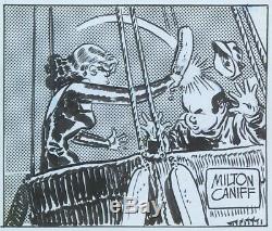 Milton Caniff Original Steve Canyon Daily Strip 1987