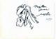 Morris Dedication Drawing By Jolly Jumper / 1981 (lucky Luke)