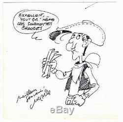 Morris Dedication Drawing By Lucky Luke