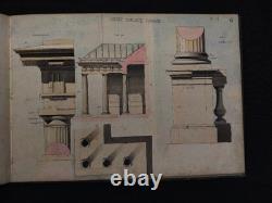 Neoclassical Architecture 10 Watercolor Plates by Tayssier Session 1906-1907