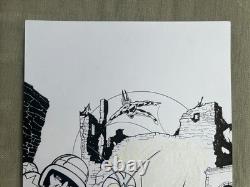 Organic Comics 2 Original Pages Mikros Photonik 30 x 42 cm Perfect Condition