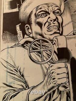 Original Board DC Comics Ww2 Pearl Harbor Gary Erskine Militaria Drawing