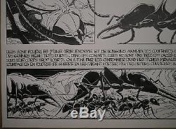 Original Board Drawing Comics Cartoon Patrice Greenhouses Ants B. Werber # 4