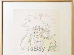 Original Board Genga Dragon Ball Z Son Goku