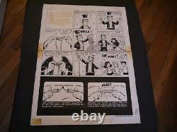 Original Board Pif Gadget Magic 4 A Racommode String Drawing Jacques Tabary