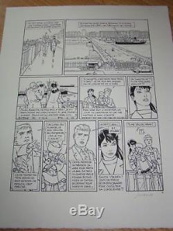 Original Boards From Tramp-jusseaume No. Vance, Swolfs, Hergé, Uderzo, Franquin