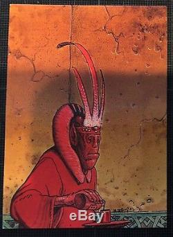 Original Coloring Moebius Tradind Card 71 Bartiniflor