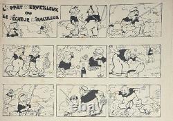 Original Comic Strip Plank The Wonderful Apartment / Paul D'Espagnat / S-pania / I-beric